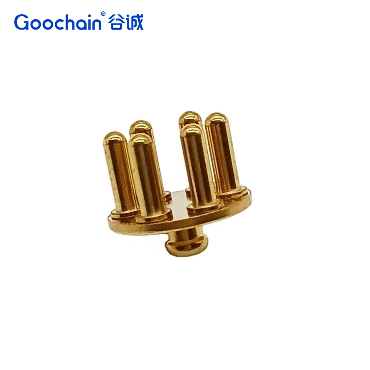 China Vergulde EEG-elektrodeconnector – Hoogwaardige EEG-elektrode voor hersenmonitoring | Fabriek directe fabrikant fabrikant