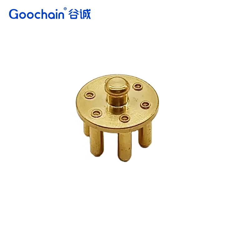 China Vergulde EEG-elektrodeconnector – Hoogwaardige EEG-elektrode voor hersenmonitoring | Fabriek directe fabrikant fabrikant