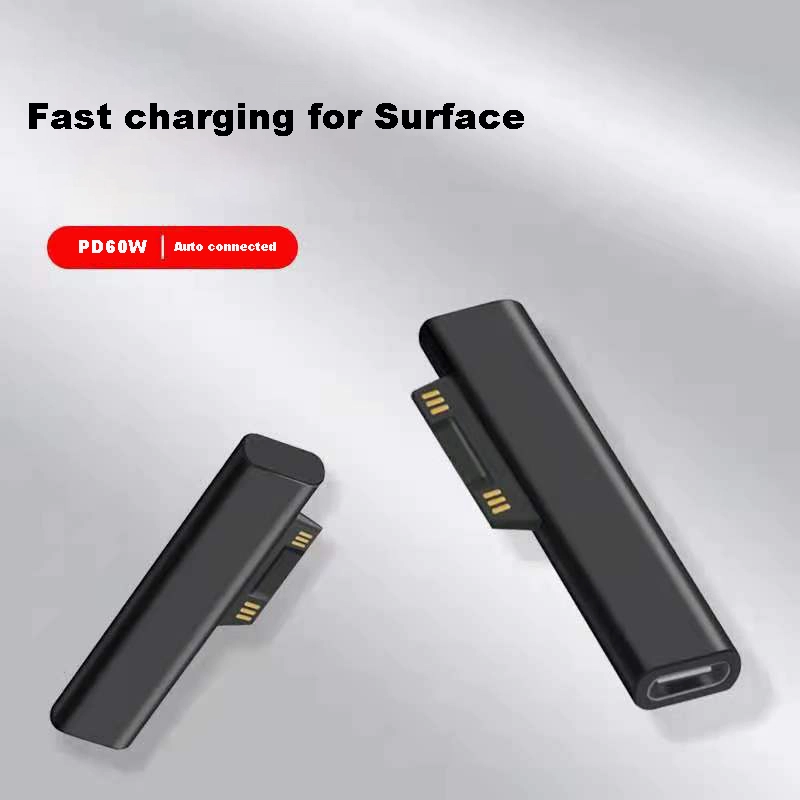 Chine PD65W USB-C FEMME ADAPTATEUR DE CHARGE DE SURFACE pour Microsoft Surface Pro | fabricant