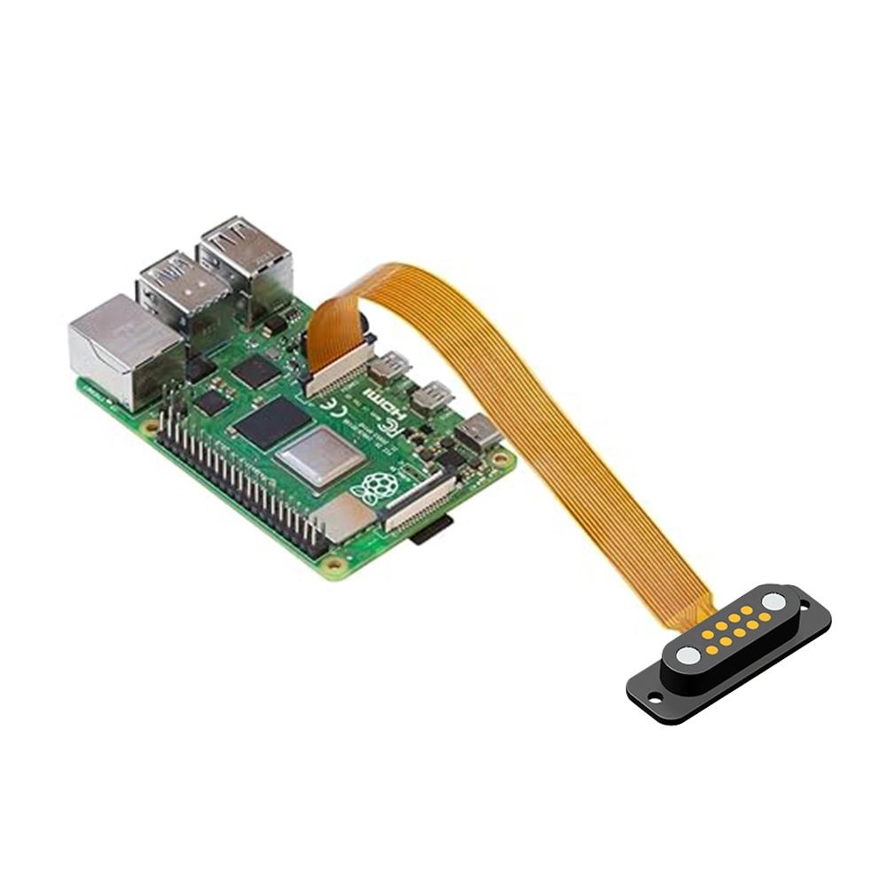 中国 カスタム8ピン9ピン16 FPCケーブル付きピンポゴピンコネクタ -  OEM FPC Pogo PINアセンブリメーカー メーカー