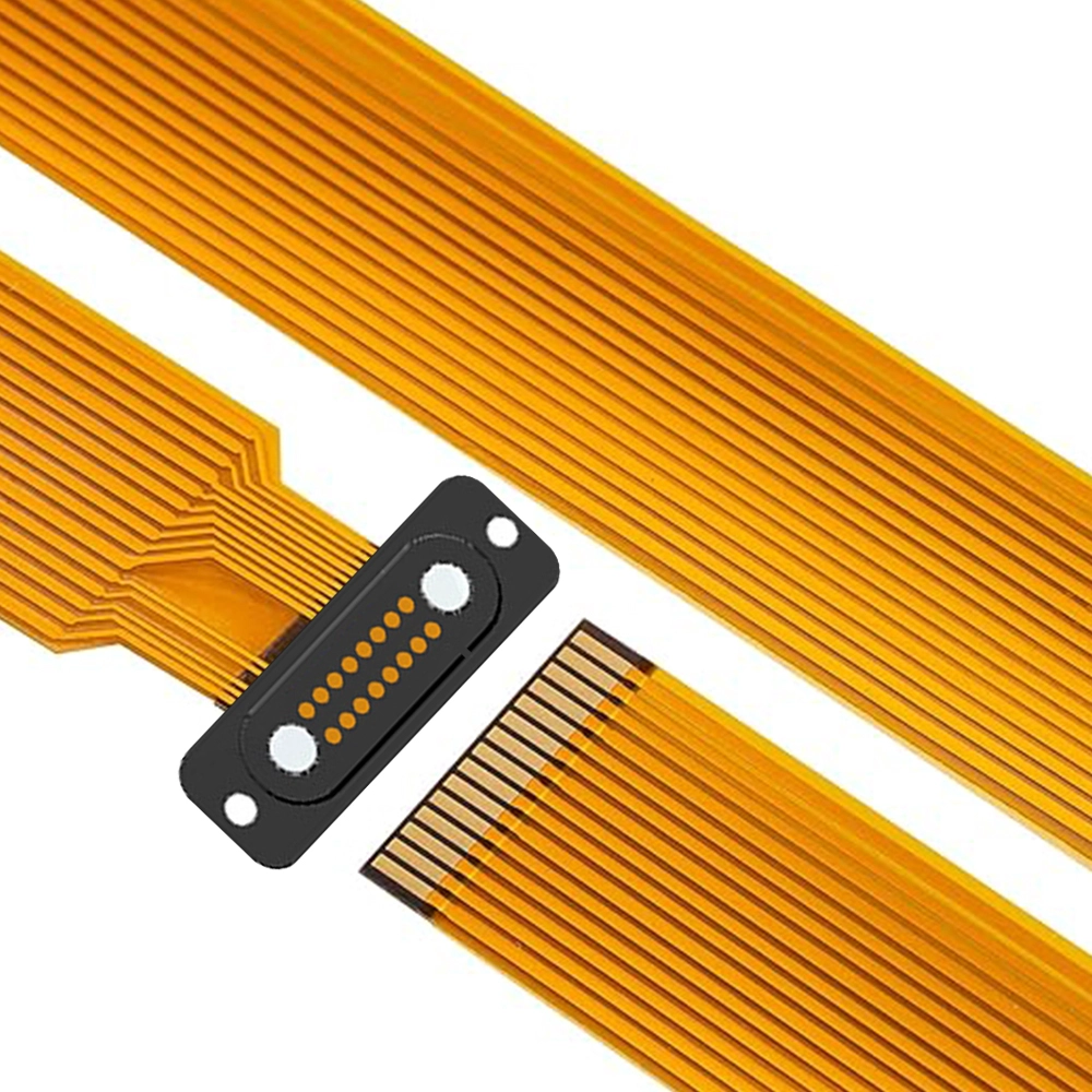 الصين مصنع مخصص مصنوع متعددة من POGO PIN إلى FFC/FPC Cable Cable الشركة الصين - 9 PIN موصل MPOS لأجهزة الدفع الصانع