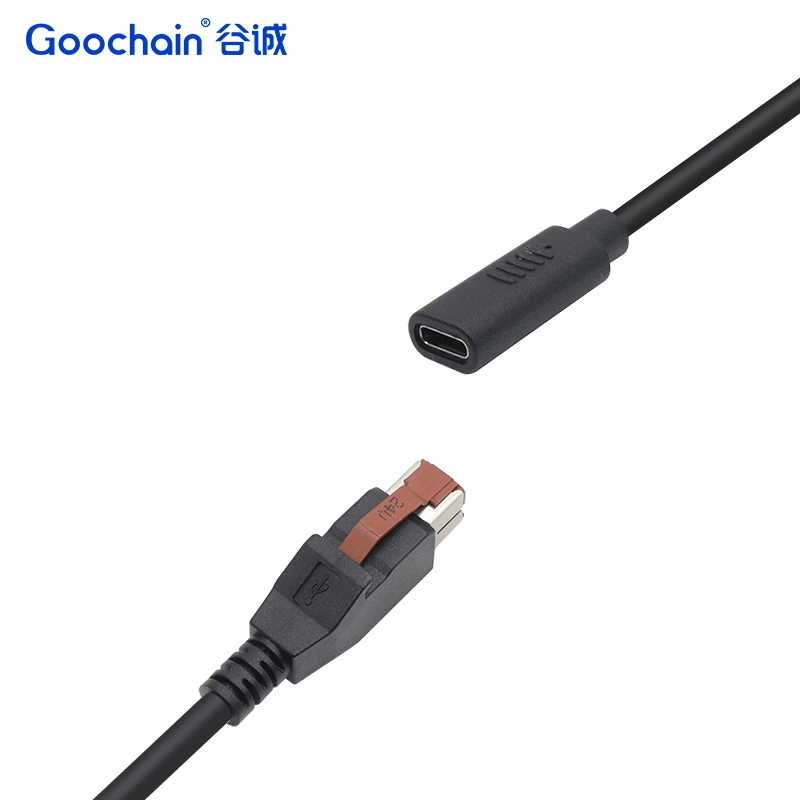 الصين مصنع مخصص USB النوع C أنثى إلى 24V PoweredusB الذكور كابل لمحطة نقاط البيع | Dongguan الشركة المصنعة الصانع