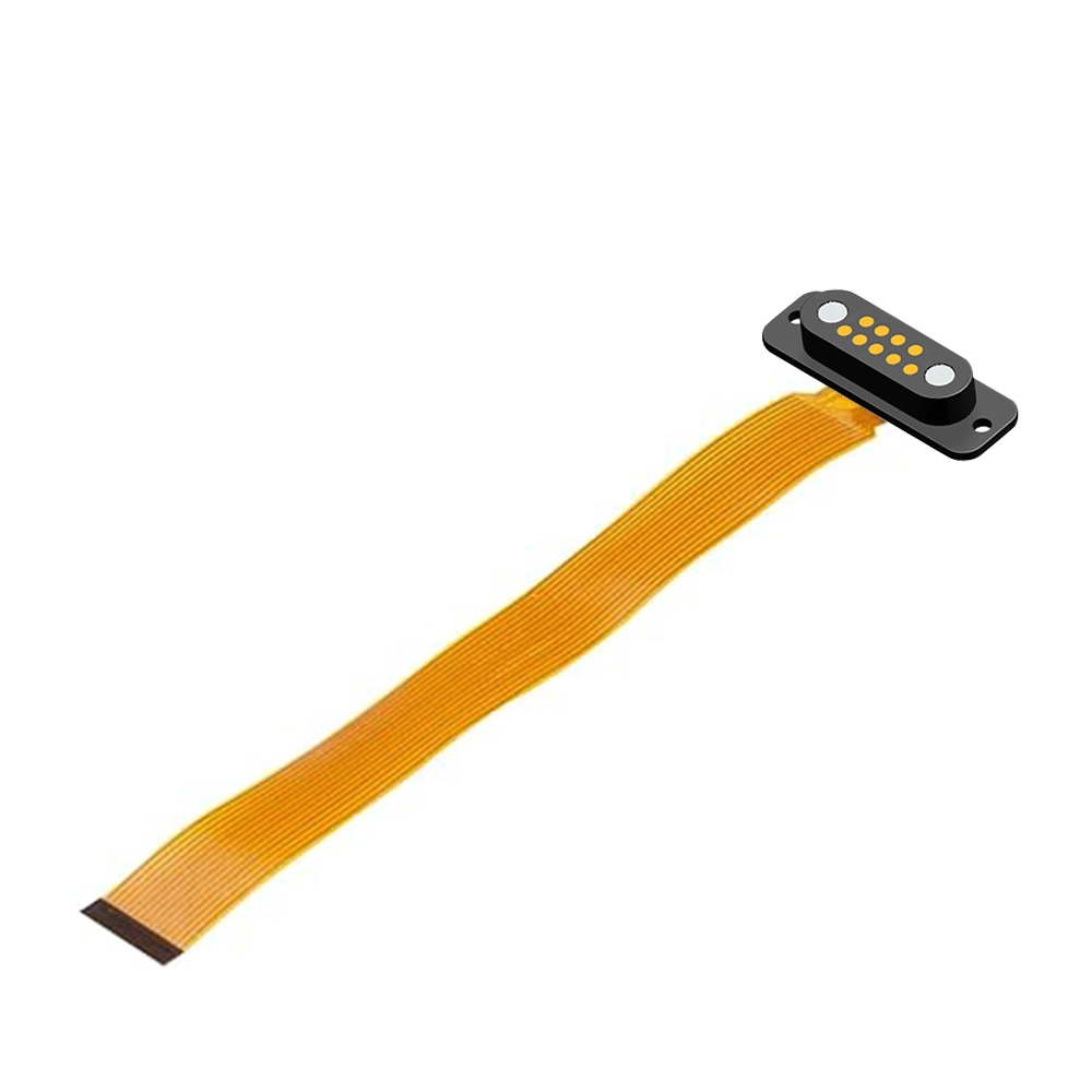الصين مصنع مخصص مصنوع متعددة من POGO PIN إلى FFC/FPC Cable Cable الشركة الصين - 9 PIN موصل MPOS لأجهزة الدفع الصانع