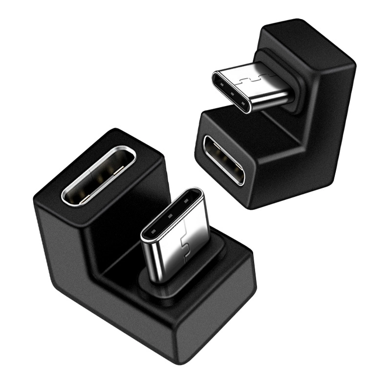 China 180 graden USB3.1 Type-C mannelijk aan vrouwelijke adapter 10Gbps U-vormige USB C-extensie Convertor fabrikant