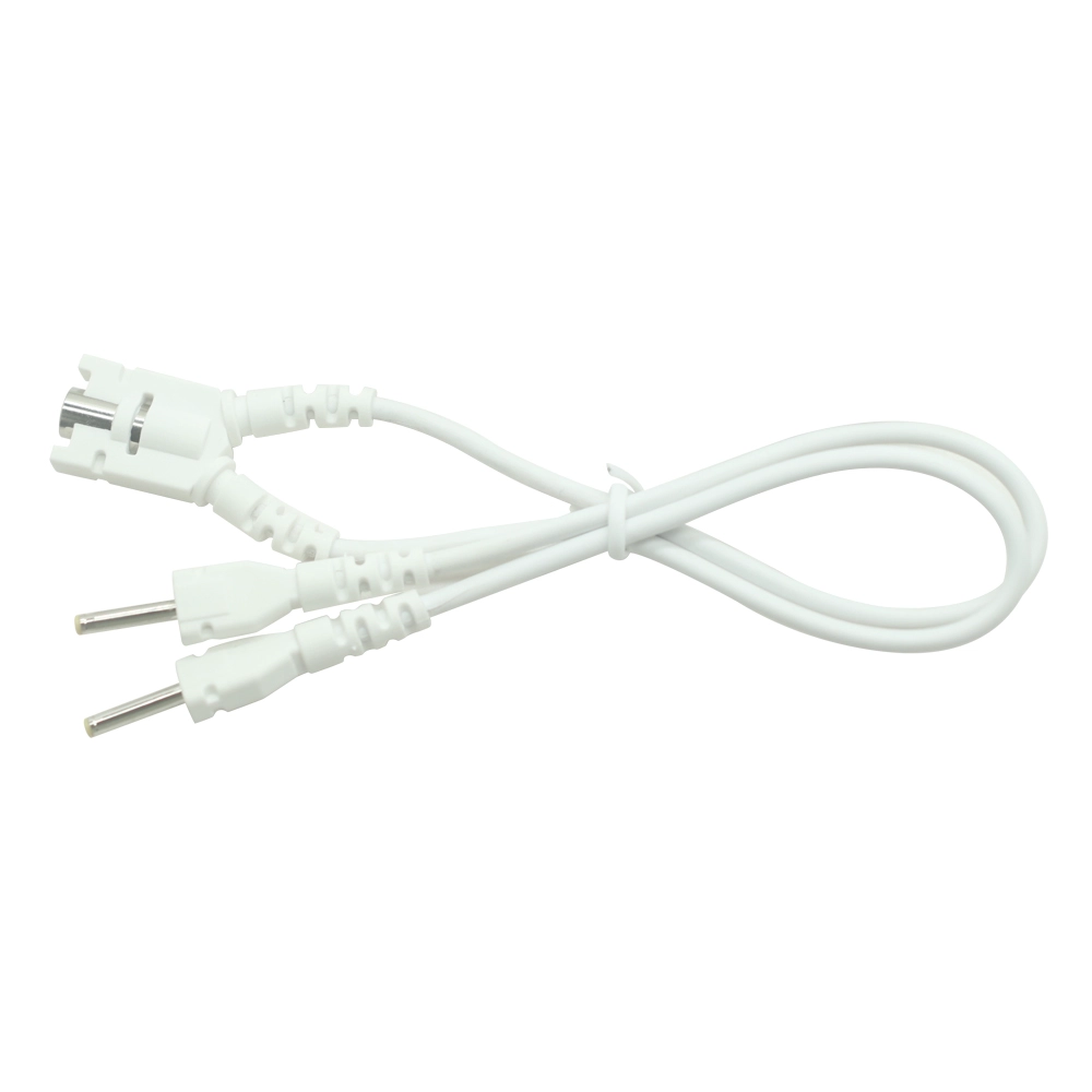 Çin Özelleştirilebilir DC2.35mm Erkek Fişine Çift DC2.35 Kadın Konnektörü - Goochain tarafından Tıbbi EKG Kablosu üretici firma