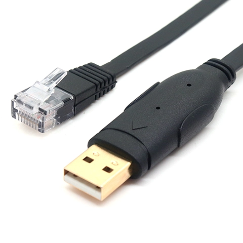 China FTDI CHIP USB para RJ45 Cabo do console - design de linha plana | Fabricante e fornecedor da China fabricante