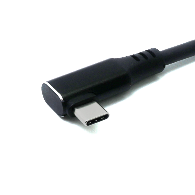 China Rechtswinkel USB Typ-C-Mann zum USB-C-Kabel-benutzerdefinierter Stromversorgungs- und Datenkabelhersteller | ISO 13485 & ISO 9001 zertifiziert Hersteller