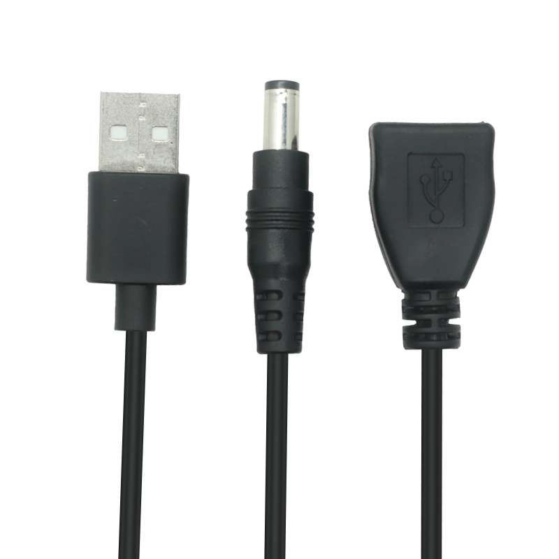 중국 USB 여성 - USB Male  DC 전원 플러그 케이블 - 데이터 및 전원 스플리터 어댑터 | ISO 13485 및 ISO 9001이있는 제조업체 제조업체