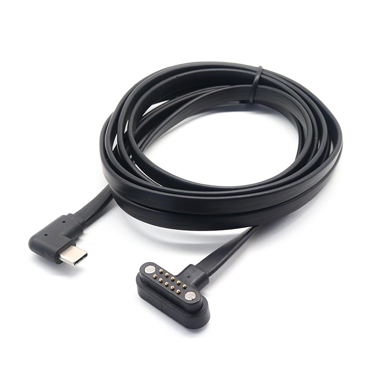 Cina Cavo piatto FPC da USB-C a 10pin angolato a 90 °-Connettore magnetico | Produttore e fabbrica di Cina produttore