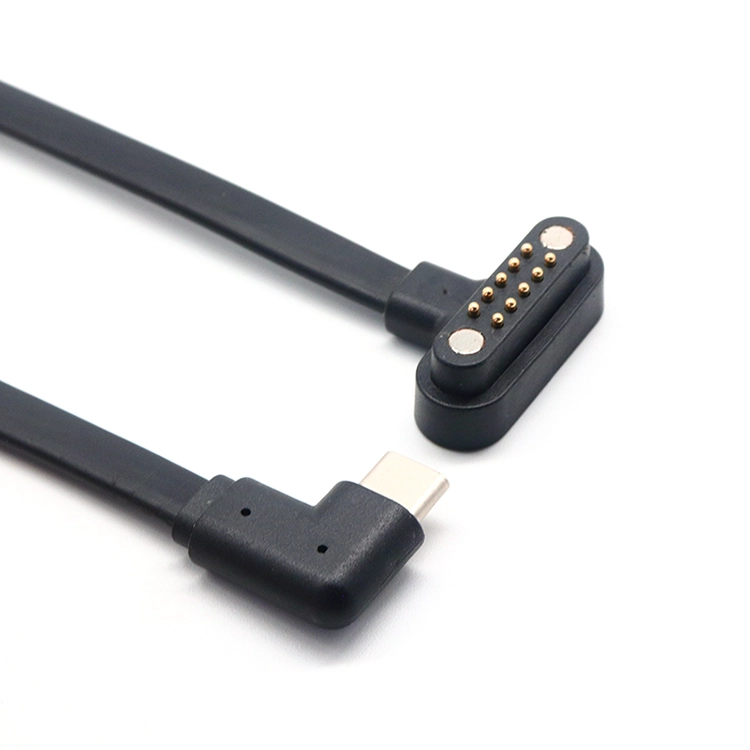 Cina Cavo piatto FPC da USB-C a 10pin angolato a 90 °-Connettore magnetico | Produttore e fabbrica di Cina produttore
