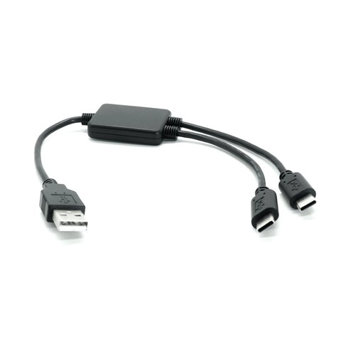 Çin USB-A Erkek-Akıllı Tanıma Çipi İkili USB TYPE-C Erkek Kablosu | OEM Üreticisi | ISO 9001 Sertifikalı üretici firma