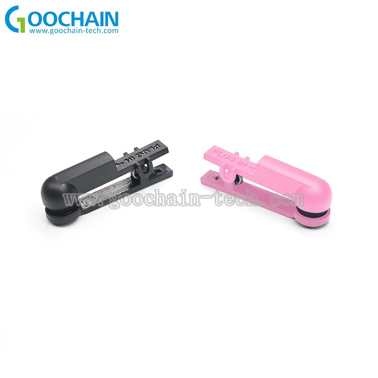 China DC2.35 Male to Dual Ear Clip Cable Set | Medical Electrode Ear Clip Lead Wires for Relaxation, TENS & EMS Devices manufacturer