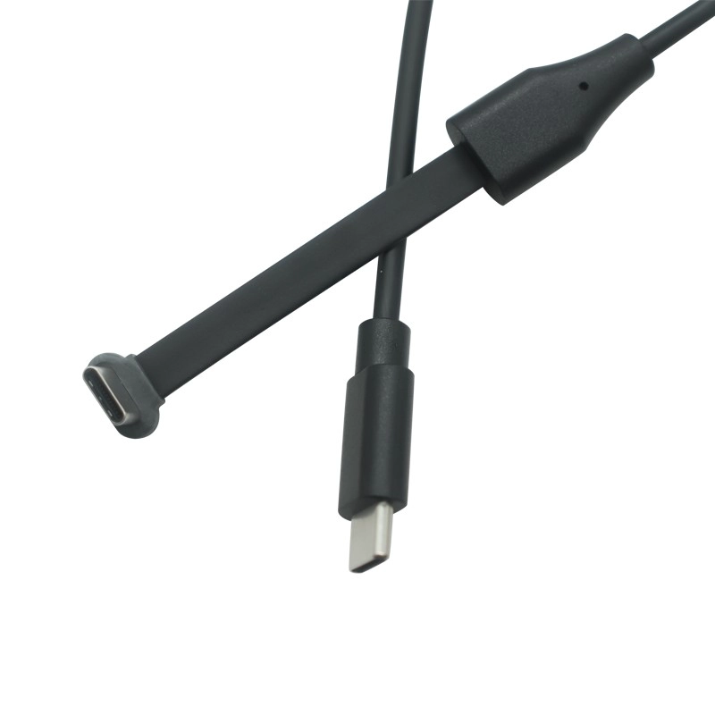 الصين Type-C Male 90 ° FPC TO TYPE-C CABLE STROPE CABLE | مرنة FPC  تصميم الأسلاك الدائرية | ISO13485 و ISO9001 الشركة المصنعة المعتمدة الصانع