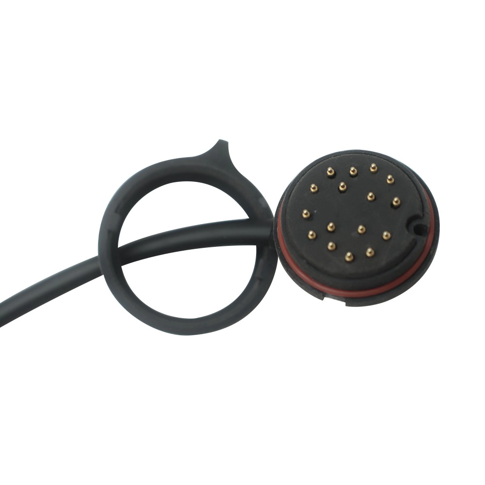 中国 USB Type-C オス - 16 ピン ポゴピン ロック コネクタ ケーブル |カスタム医療および産業用データ ケーブル メーカー メーカー