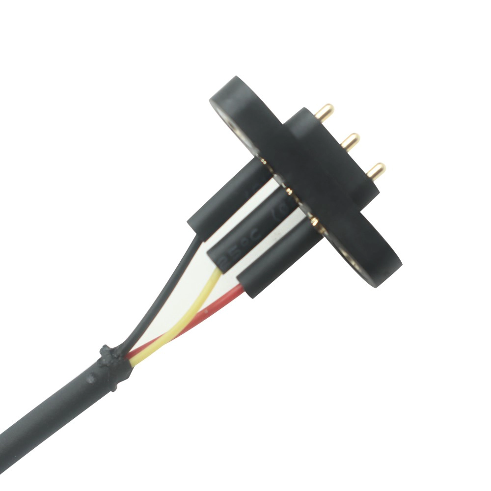 중국 OPEN TO Coiled Cable to 3Pin Pogo Pin Connector for Tablet Charging | Custom Magnetic Spring Cable Manufacturer - COPY - k68a20 제조업체
