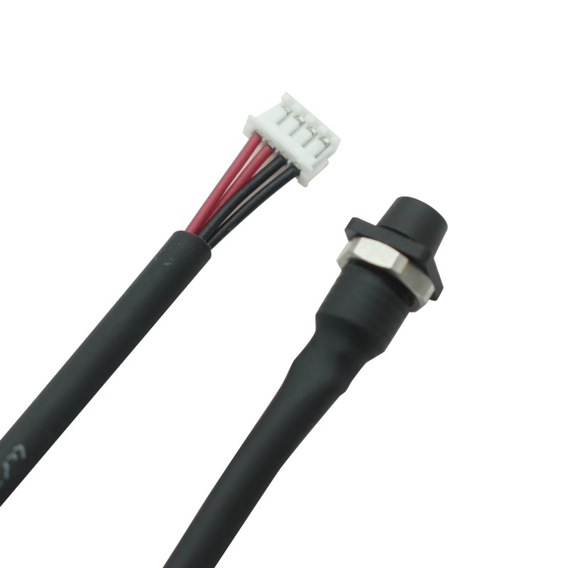 porcelana Conector hembra de 4 pines impermeable IP67 a cable de carcasa ZH1.5-4P | Fabricante de mazos de cables impermeables personalizados fabricante
