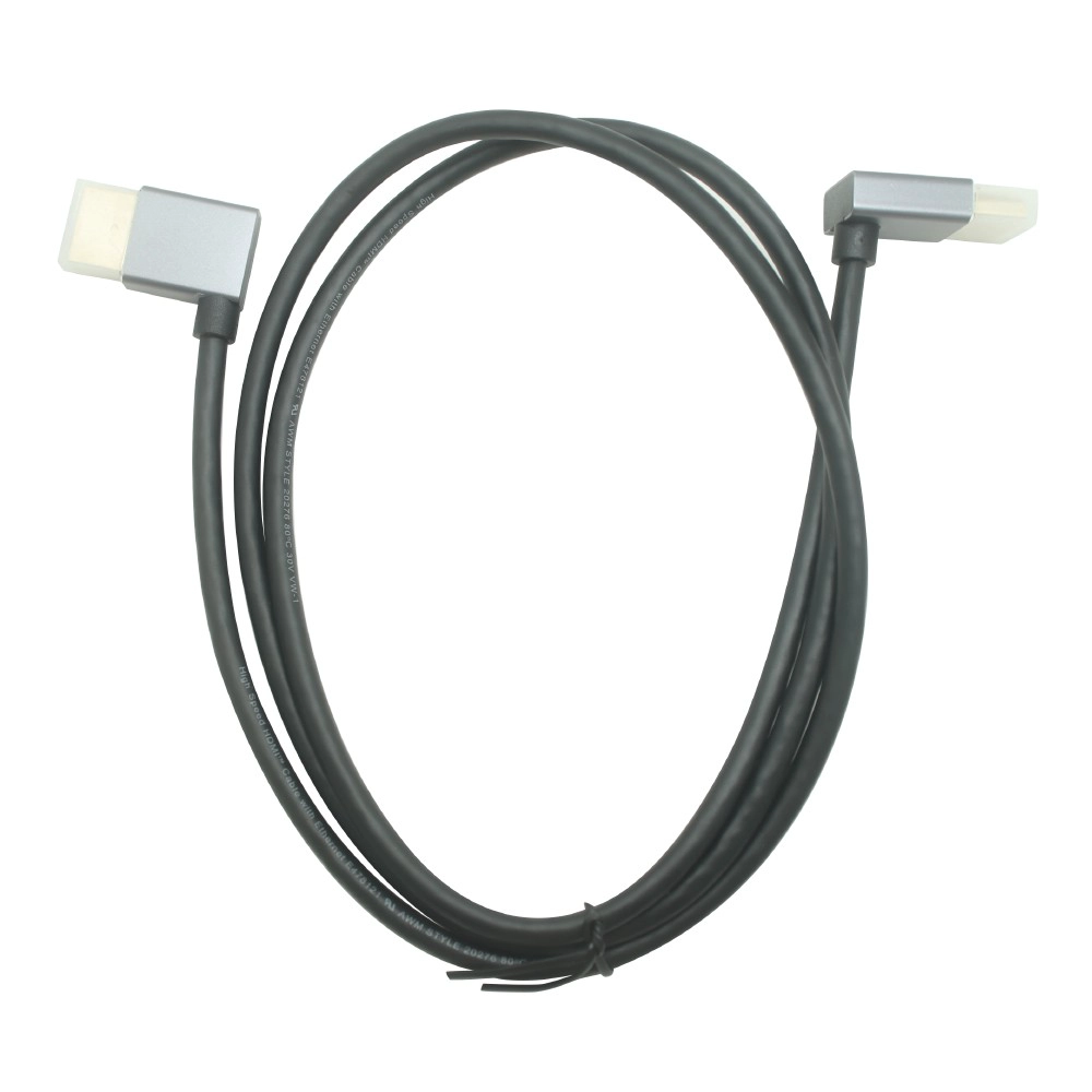 China HDMI Male Left Angle to Down Angle Cable – ISO9001 Certified Manufacturer | Custom R&D & Bulk Supply manufacturer