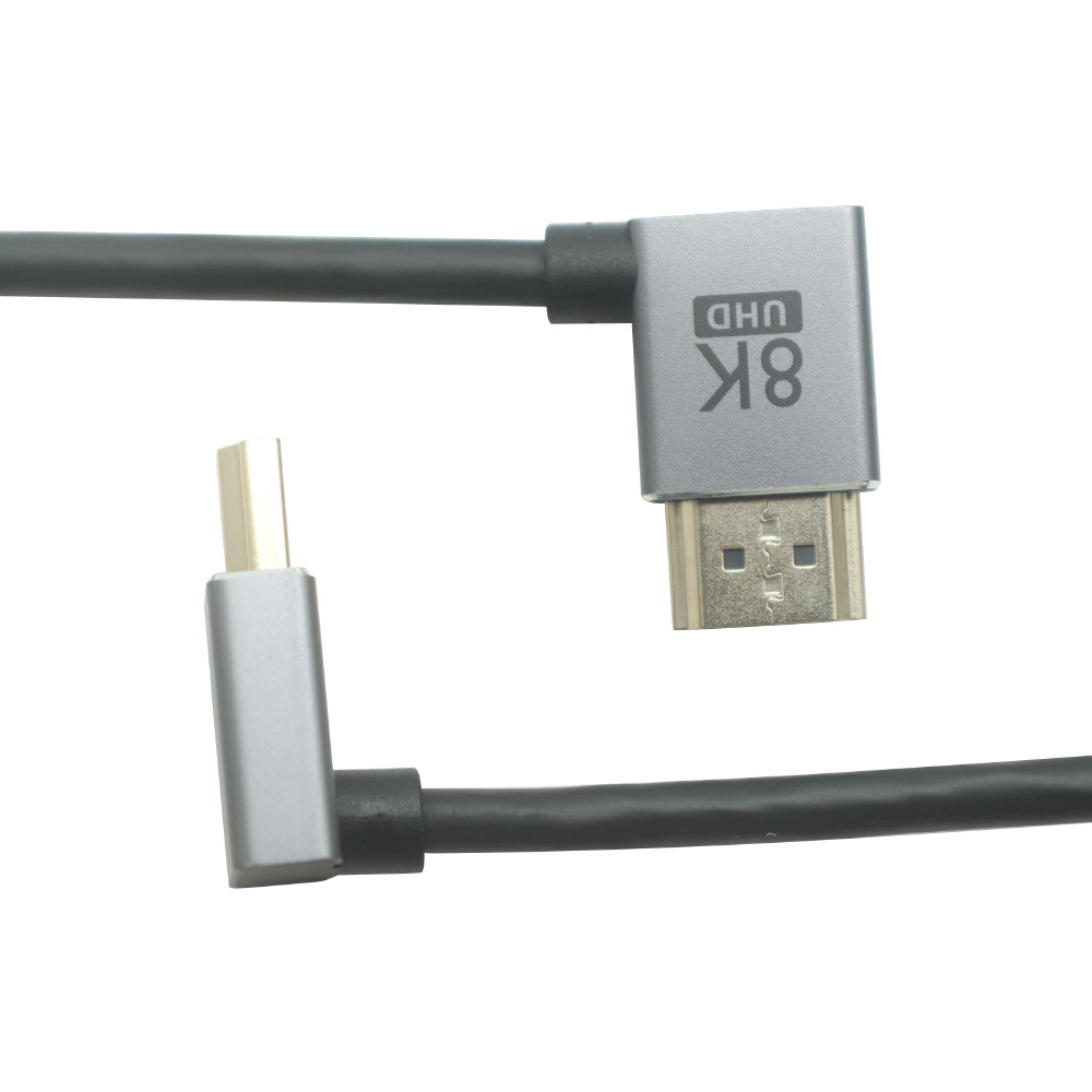 China HDMI Male Left Angle to Down Angle Cable – ISO9001 Certified Manufacturer | Custom R&D & Bulk Supply manufacturer