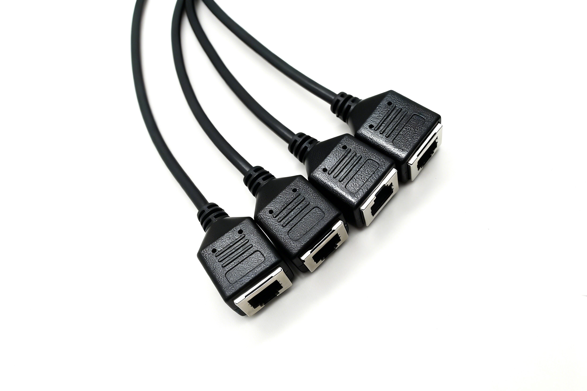 China Conector fêmea RJ12 para cabo aberto | Fabricante de cabo de extensão 6P6C personalizável fabricante