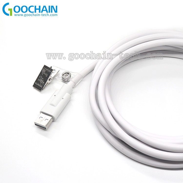 porcelana Cable USB-A con botón de llamada de enfermera masculina con clip | Cable de interruptor de botón pulsador de llamada de emergencia para sistemas médicos y de atención fabricante