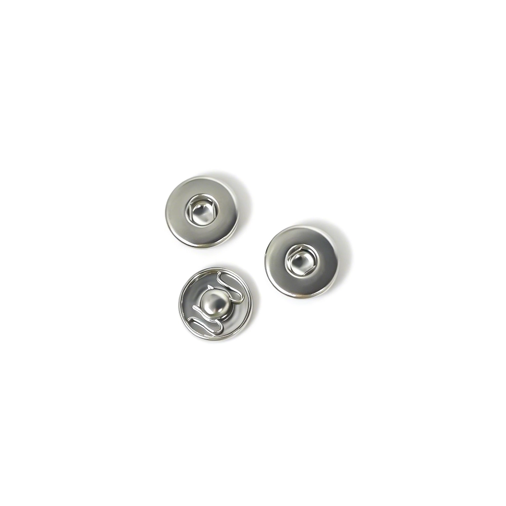 China Φ3,5 mm medische vrouwelijke drukknoop, vernikkeld messing, afgeschermde elektrodeconnector fabrikant
