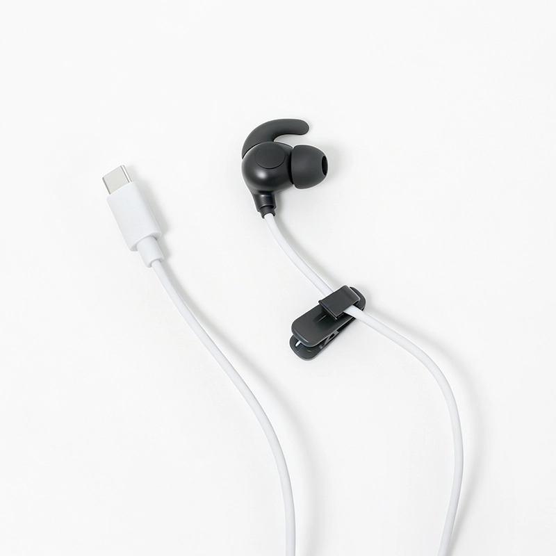 중국 OEM USB Type-C - 미주 신경 귀 클립 케이블 키트(스프레이 병 포함) tVNS 장치용 1.2M 회색 리드 와이어 제조업체