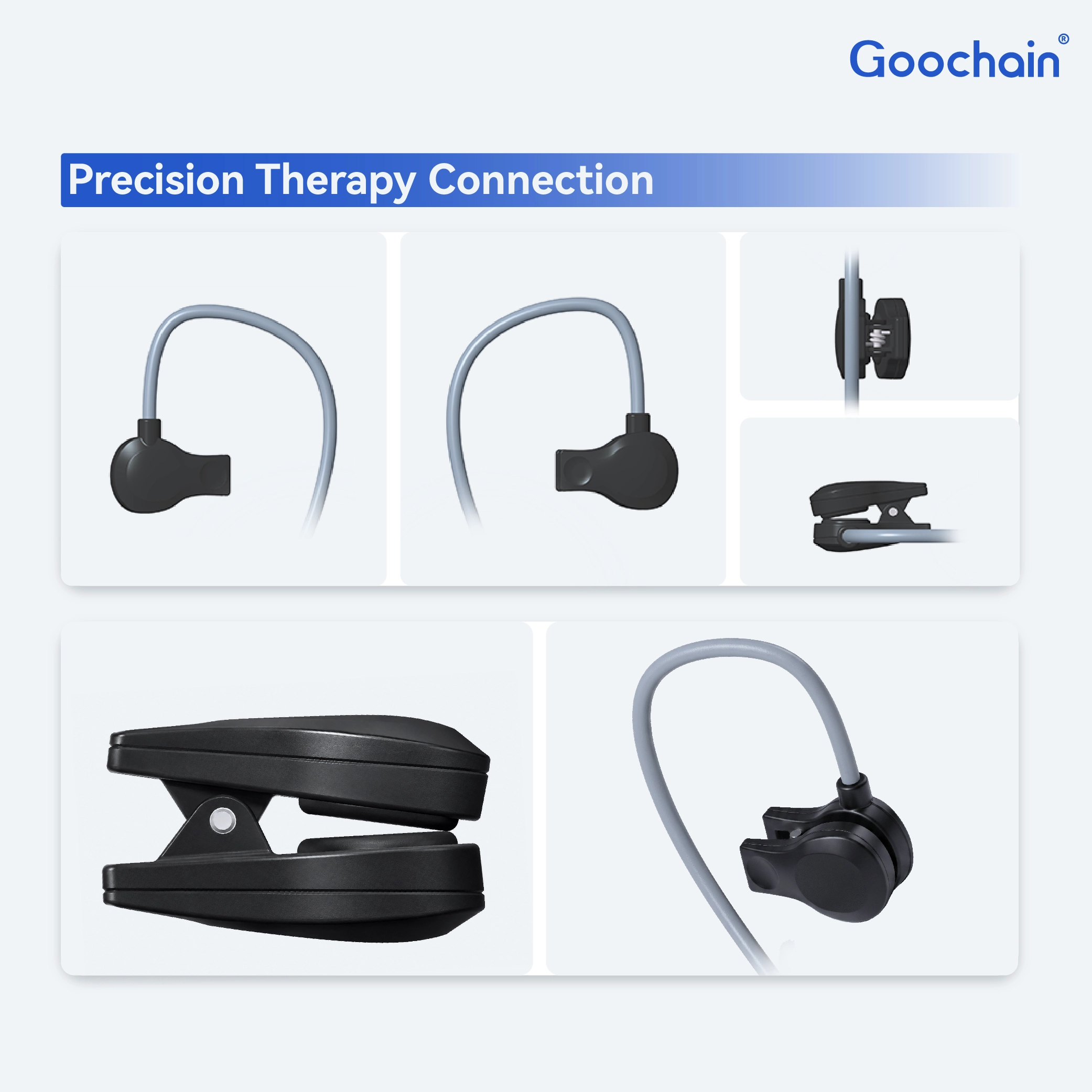 Çin Ergonomic Ear Clip Vagus Nerve Electrode for tVNS Therapy Device | OEM Tıbbi Elektrot Üreticisi üretici firma