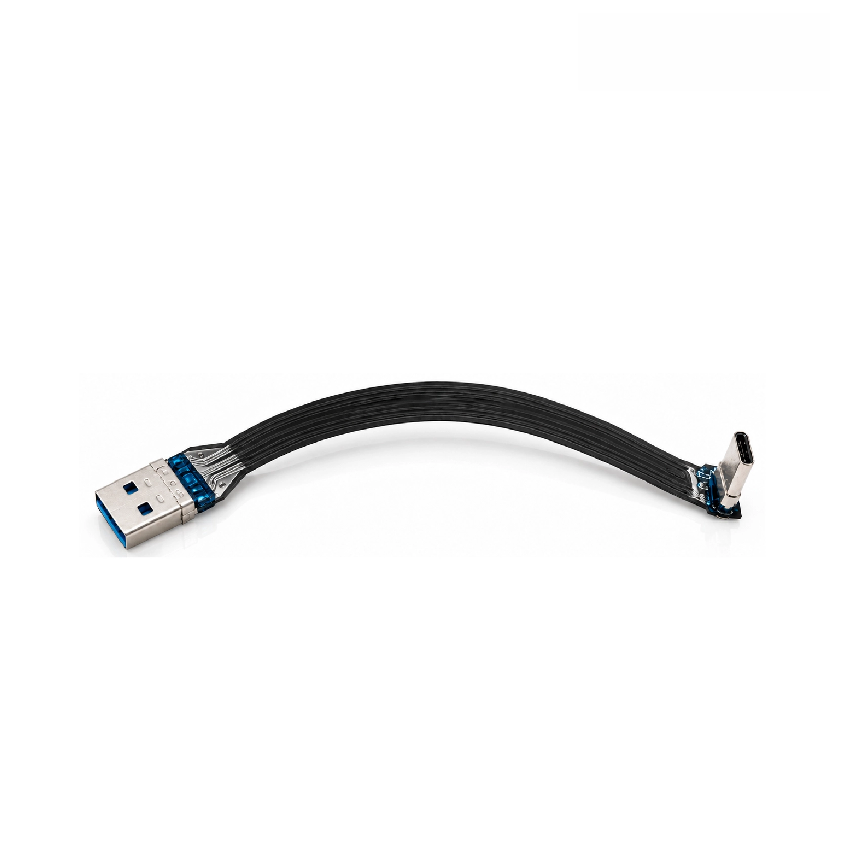 China USB-A to Right Angle USB-C FPC Ribbon Cable manufacturer