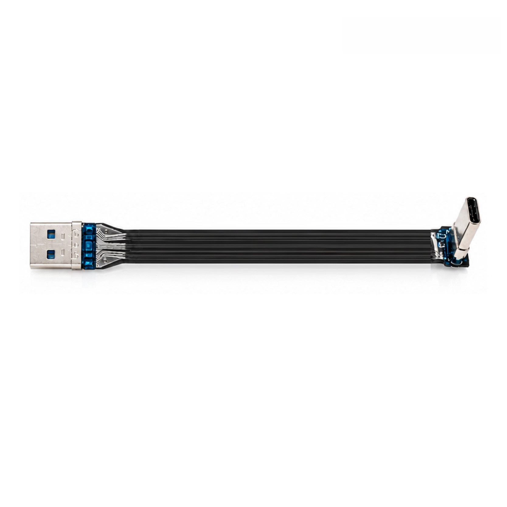 China USB-A to Right Angle USB-C FPC Ribbon Cable manufacturer