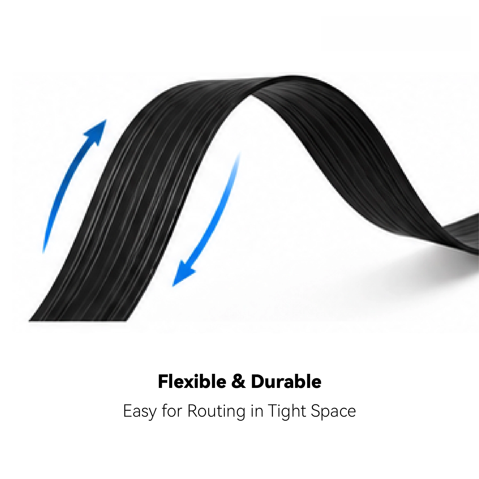 China USB-A to Right Angle USB-C FPC Ribbon Cable manufacturer