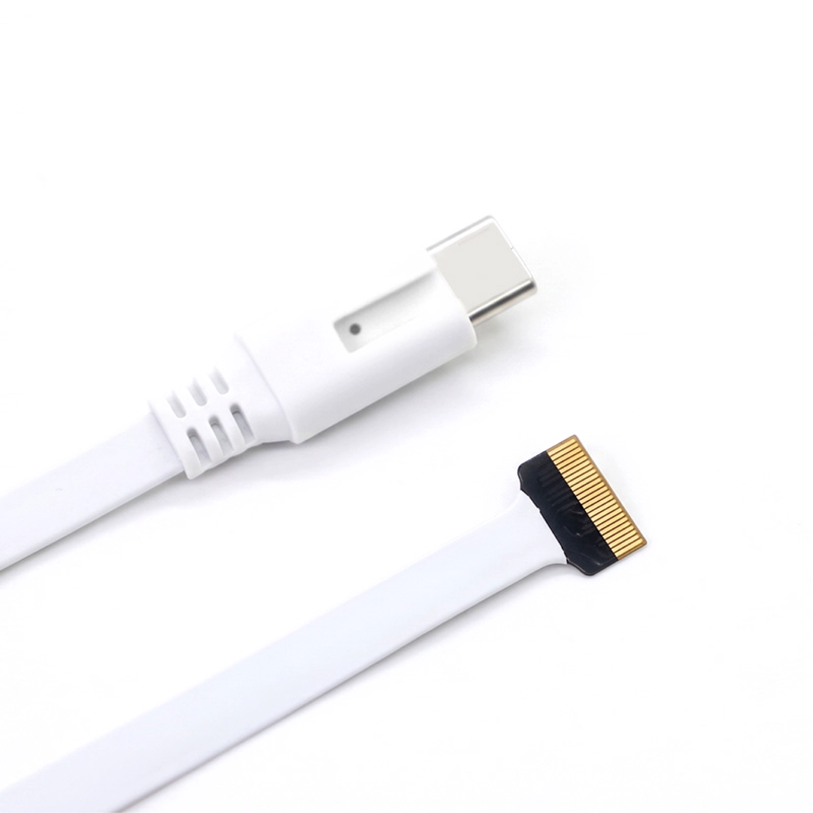 중국 USB-C 수 잠금 장치 - 24핀 잠금 커넥터 플랫 케이블 제조업체