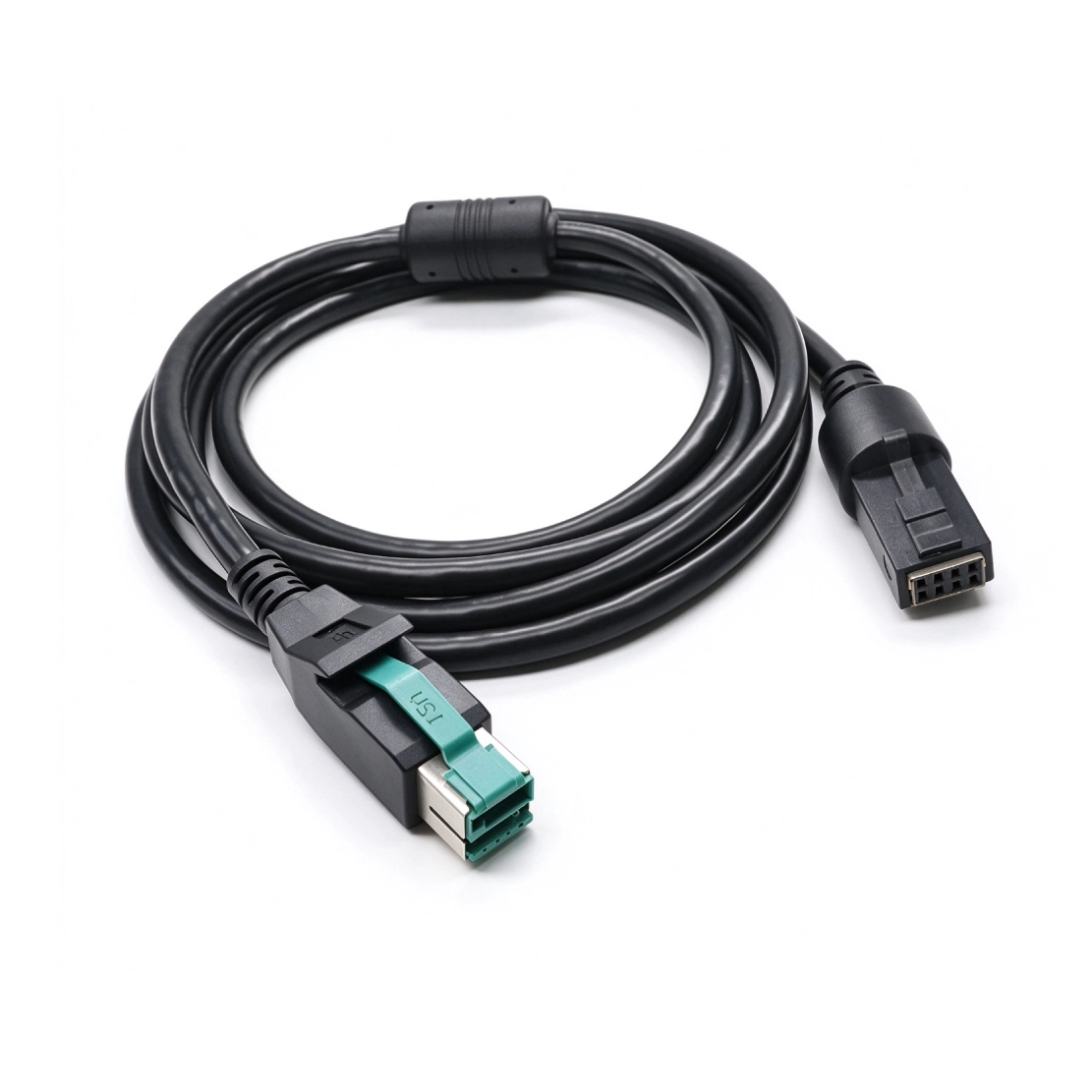 Çin POS Çevre Birimleri için 12V POWEREDUSB - 2x4 Pin Kablo üretici firma