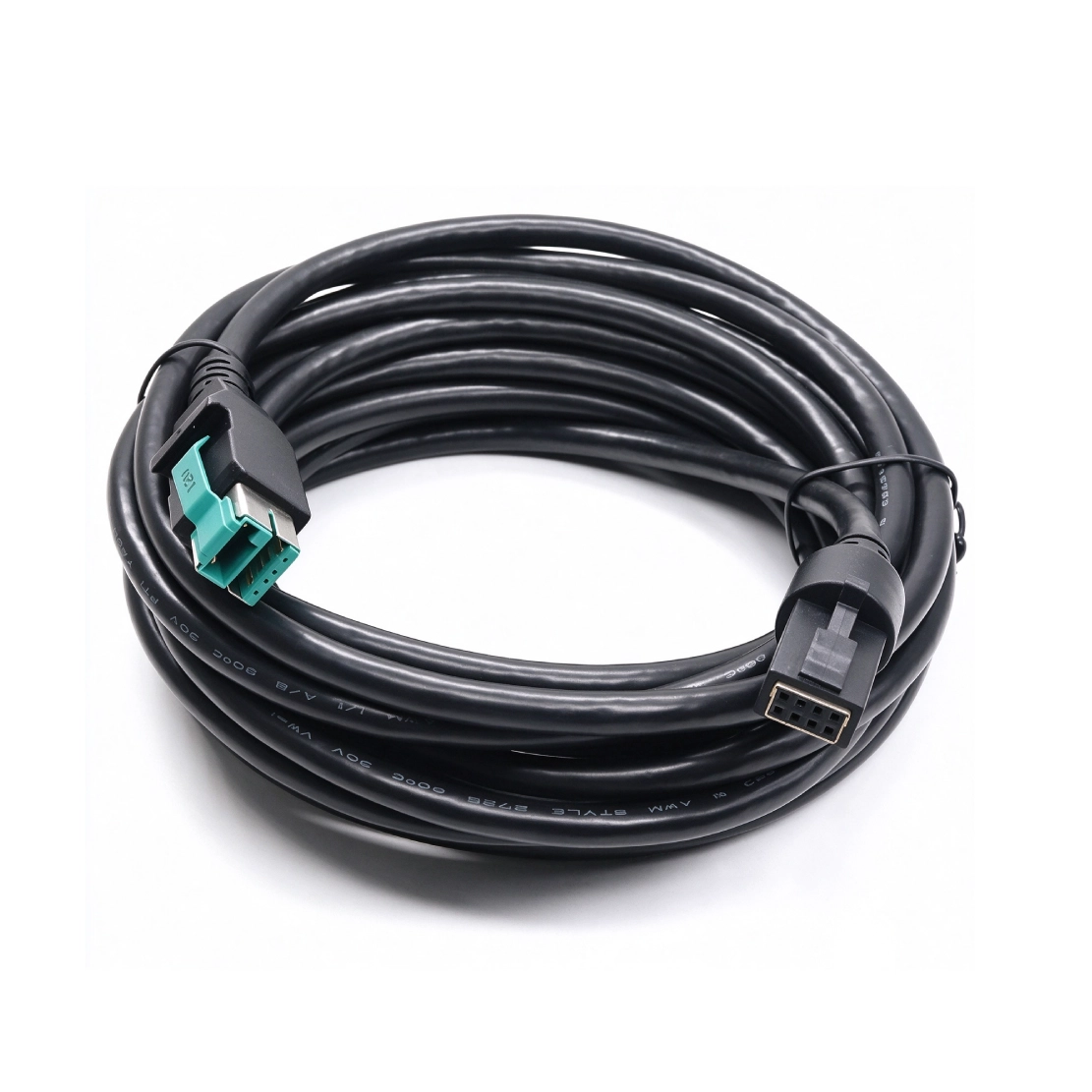 Çin POS Çevre Birimleri için 12V POWEREDUSB - 2x4 Pin Kablo üretici firma