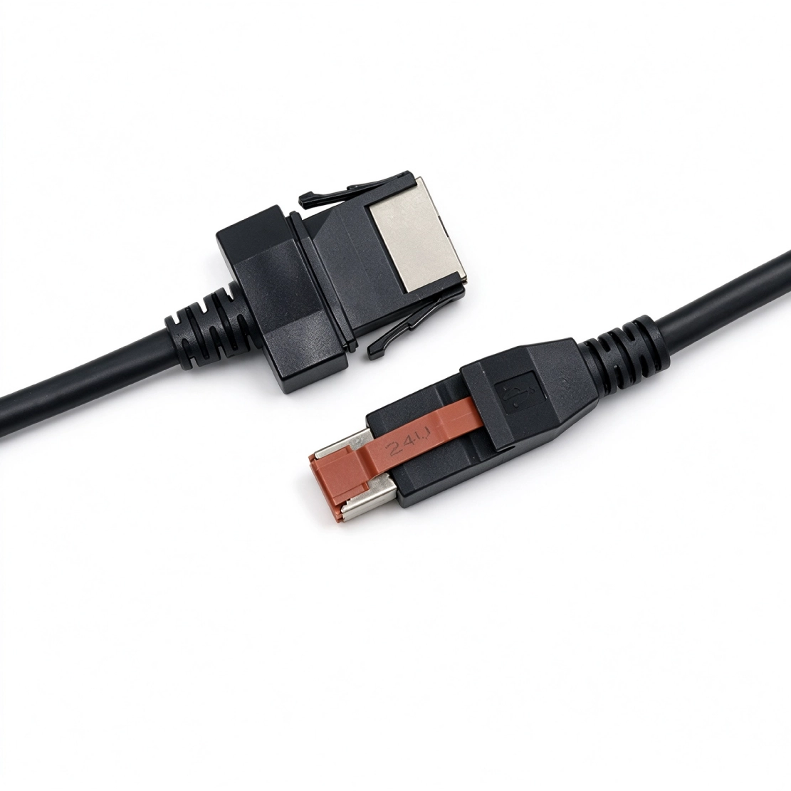 porcelana Cable de impresora POS de 24 V POWEREDUSB a 1x8 pines fabricante