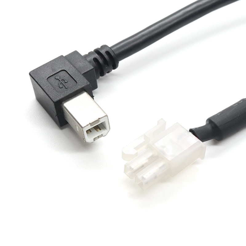 Cina ALIMENTAZIONE DA 12 V USB a USB-B ad angolo retto e cavo di alimentazione a 2 pin produttore