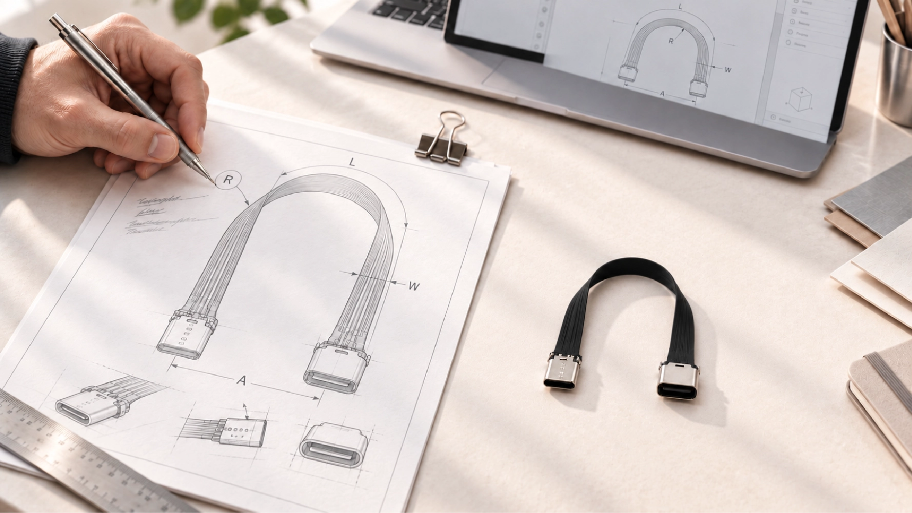 Elegir un fabricante de cables USB-C FPC para la producción OEM
