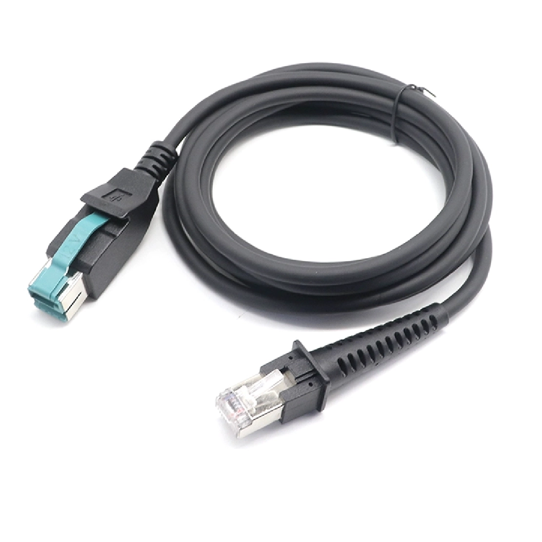 porcelana Cable de escáner 12V POWEREDUSB a RJ50 10P10C fabricante