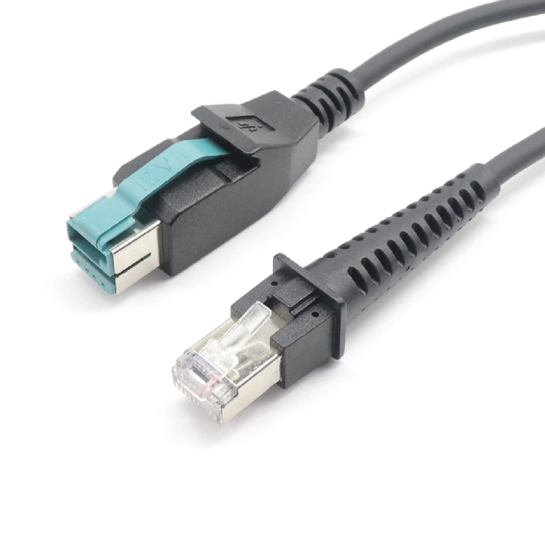 porcelana Cable de escáner 12V POWEREDUSB a RJ50 10P10C fabricante