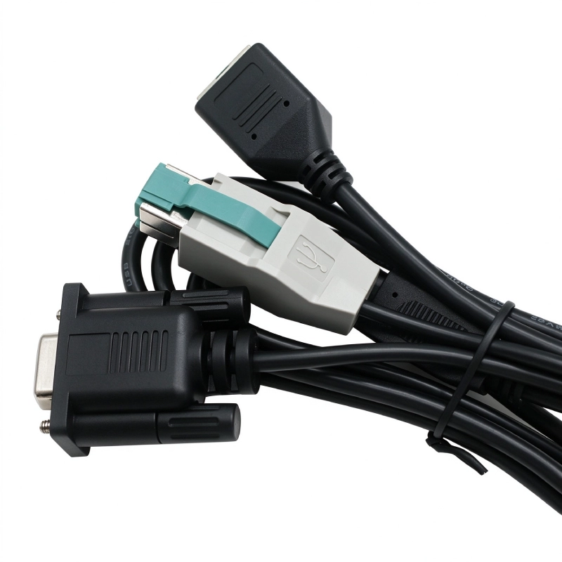porcelana Conjunto de cables PoweredUSB DB9 y RJ12 personalizados fabricante