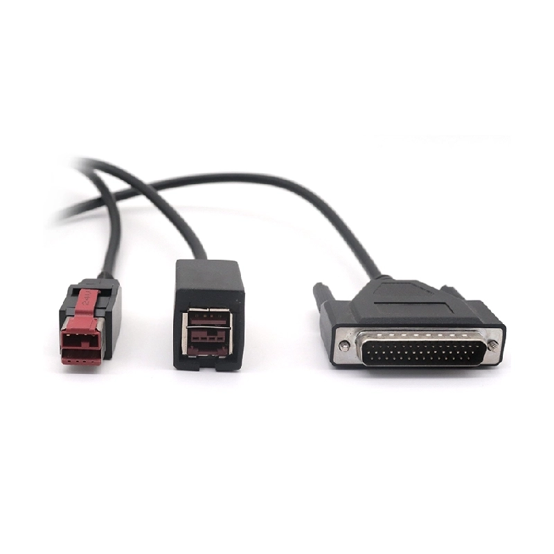 porcelana Cable PoweredUSB macho a hembra personalizado con conector DB44 fabricante