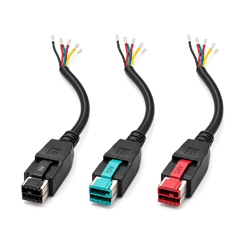 China Custom PoweredUSB Cable Assembly for OEM Equipment manufacturer