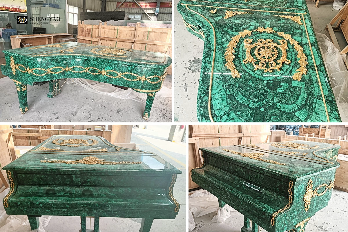 malachite piano