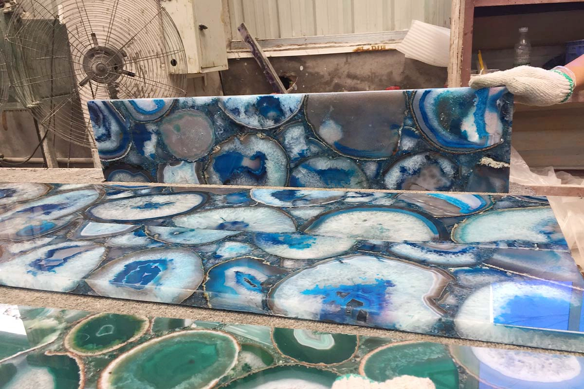 semi precious stone countertp price