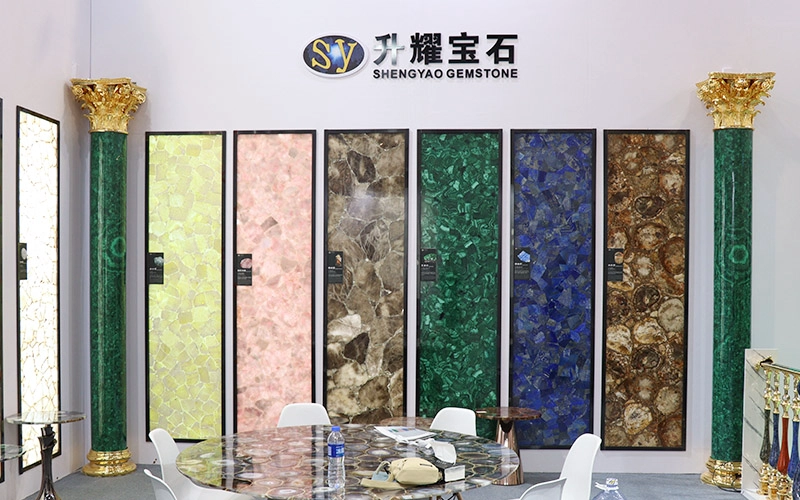 SHENGYAO GEMSTONE - معرض الحجر الدولي الرابع والعشرون في شيامن في الصين