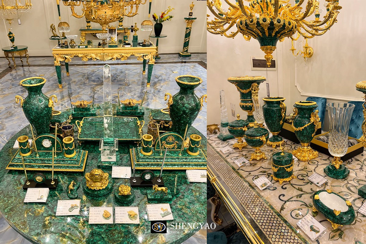 Malachite Decorative Art