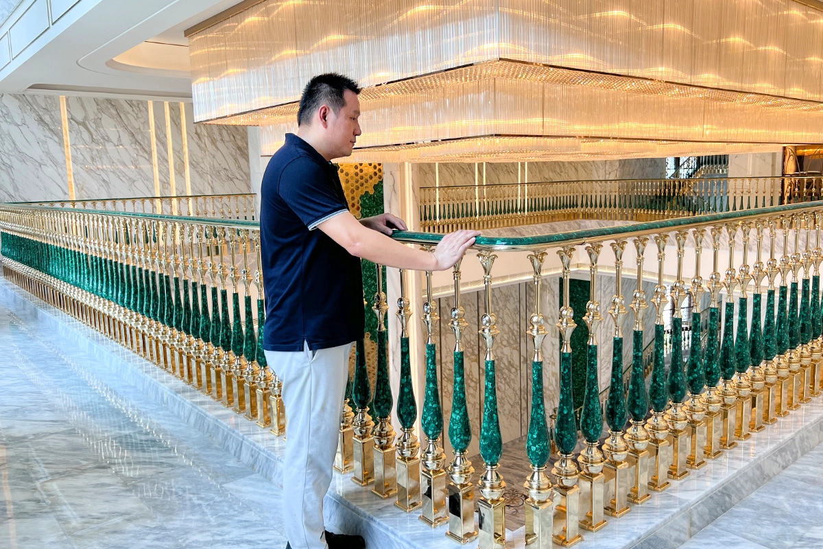 malachite slab factory