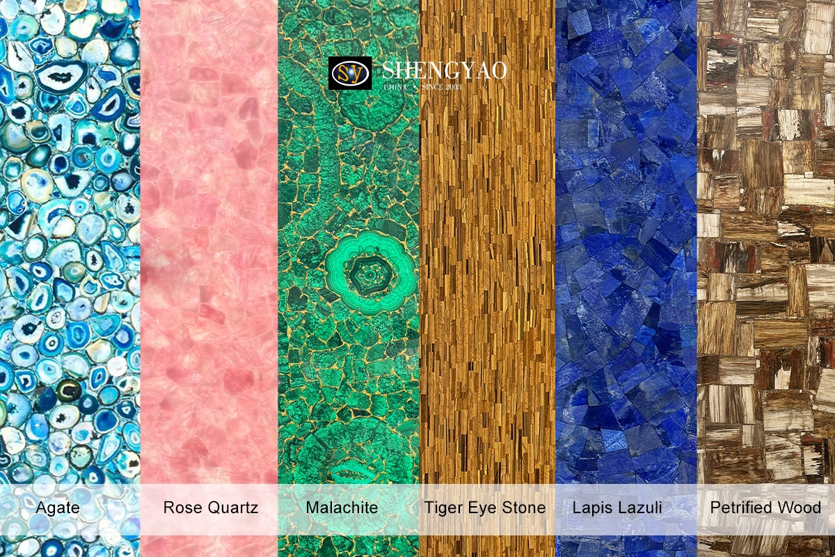 Luxury Semi Precious Stone Slab Wholesale
