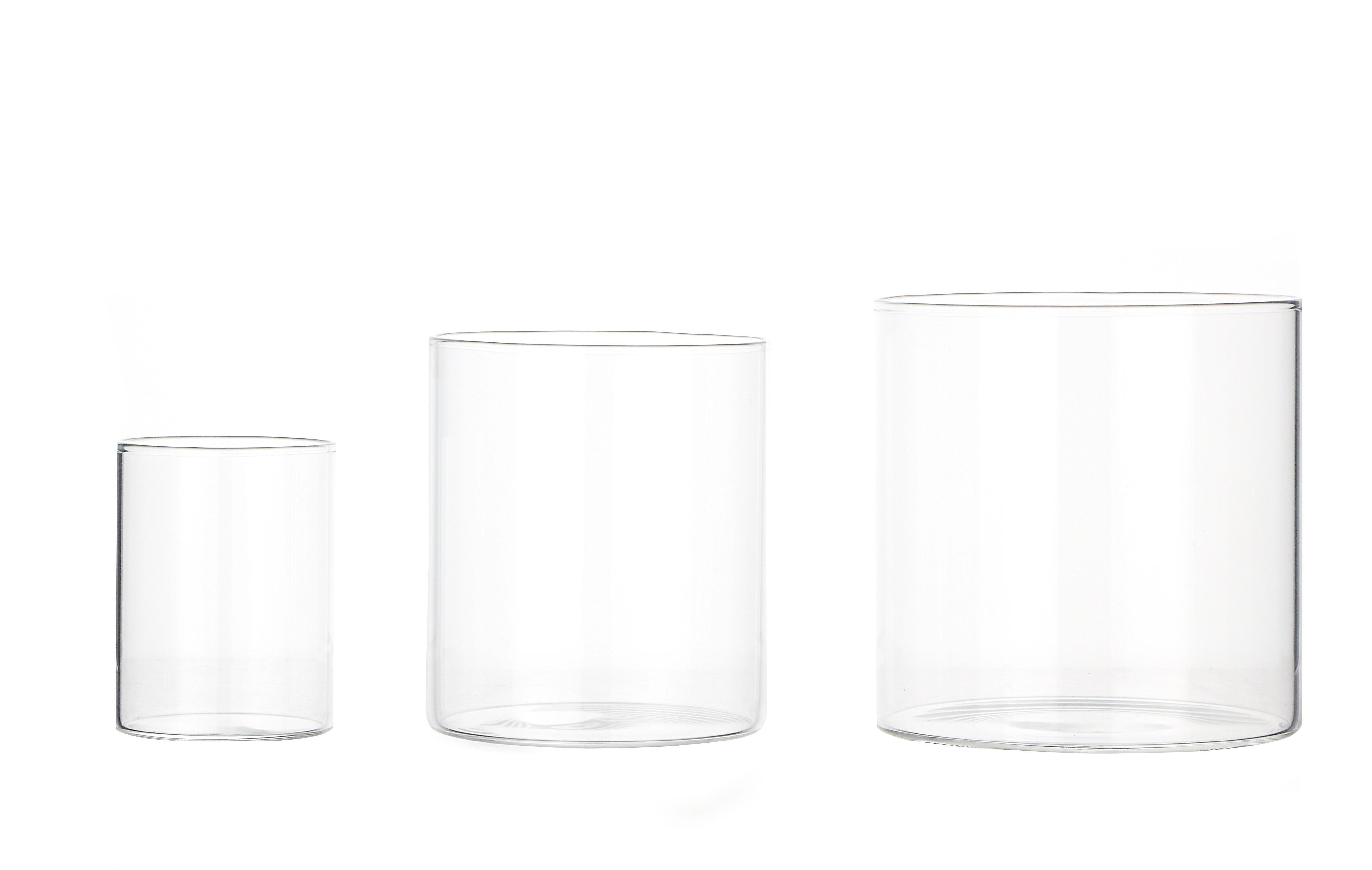 Portavelas 3 Mechas Vidrio Borosilicato Grabado Láser Naranja