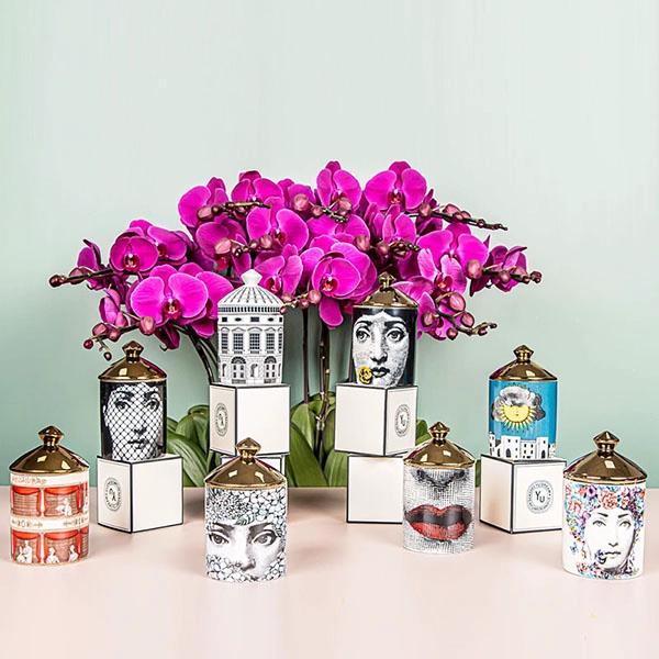 ceramic candle holder jar for home decor