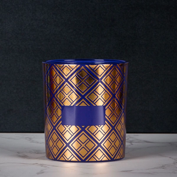hot stamping candle jar glass